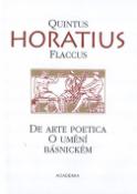 Kniha: De arte poetica - O umění básnickém - Quintus Horatius