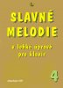 Kniha: SLAVNÉ MELODIE v lehké úpravě pro klavír 4. díl+CD - ROCK & POP & JAZZ & MUSICAL - Jiří Ullmann