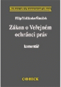 Kniha: Zákon o Veřejném ochránci práv, Komentár - Vladimír Sládeček