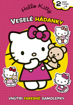 Kniha: Hello Kitty Veselé hádanky - Vnútri farebné samolepky - Sanrio