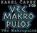 Médium CD: Věc Makropulos - 2 CD - Karel Čapek