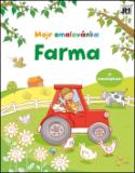 Kniha: Moje omalovánka Farma - se samolepkami