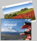 Kalendár: Around the world - nástěnný kalendář 2013
