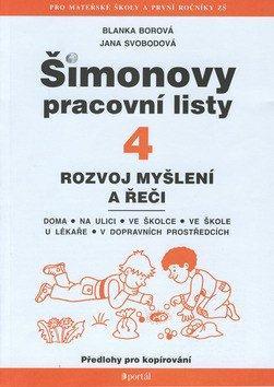 Kniha: Šimonovy pracovní listy 4 - Blanka Borová, Jana Svobodová
