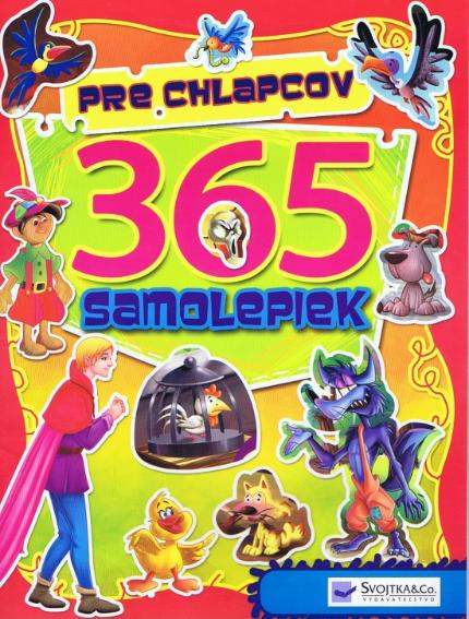 Kniha: 365 samolepiek pre chlapcov - Jiří Hlinka