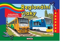 Ostatné: Regionální vlaky - Jednoduchá vystřihovánka