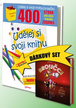 Kniha: Udělej si svoji knihu, broučku - Komplet 2 ks Udělej si svoji knihu + Broučci - Jan Karafiát
