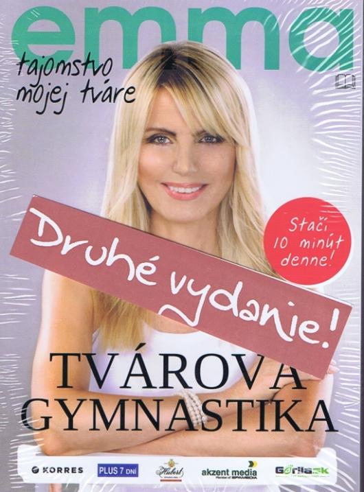 Kniha: Emma - Tvárová gymnastika SET ( kniha, DVD) - Tajomstvo mojej tváre - Druhé vydanie - Emma Tekelyová