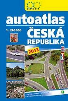 Knižná mapa: Autoatlas Česká republika 2013 - 1: 240 000