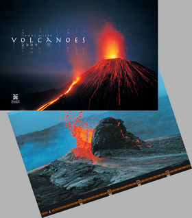 Kalendár: Volcanoes 2009 - nástěnný kalendář - Tomáš Míček
