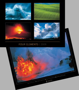 Kalendár: Four Elements 2009 - nástěnný kalendář - Tomáš Míček