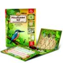 Kniha: 4 přírodovědné hry - Leporelo her s kostkou, figurkami a žetony, pro zábavné učení přírodopisu a angl - Lucie Ernestová