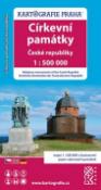 Skladaná mapa: Církevní památky České republiky - 1: 500 000