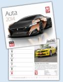 Kalendár: Auta 2014 - stolní kalendář - miniMax