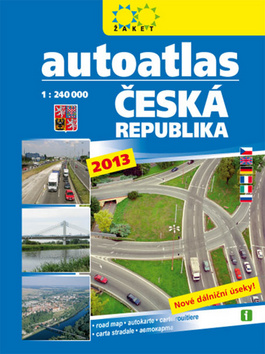 Knižná mapa: Autoatlas Česká republika 2013 - 1:240 000