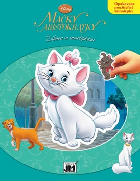 Kniha: Mačky Aristokratky - Zábava so samolepkami - Walt Disney