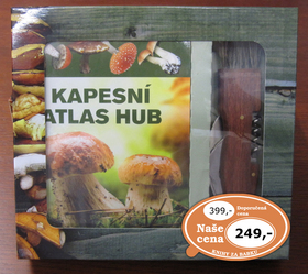 Kniha: Kapesní atlas hub + houbařský nůž - Miroslav Smotlacha