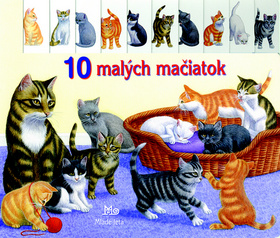 Kniha: 10 malých mačiatok - Kolektív