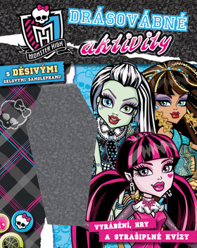Kniha: Monster High Drásovábné aktivity - Mattel