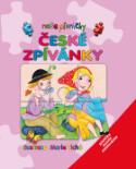 Kniha: České zpívánky - Písnička, puzzle, omalovánka - Marie Tichá