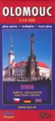 Knižná mapa: Olomouc 1:13T 2003        JENA - Plán města