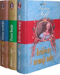 Kniha: Balíček 3ks Královny nemají nohy + Prsten Borgiů + Krásná čarodějka - Tři královny - Vladimír Neff