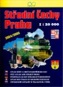 Kniha: Střední Čechy, Praha 1:20000 2vydání 2004/2005 - Atlas města a obcí s rejstříkem ulic