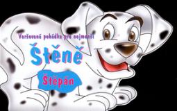 Kniha: Štěně Štěpán - Veršovaná pohádka pro nejmenší - Tomáš Vondrovic