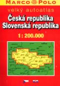 Kniha: Česká republika, Slovenská republika 1:200 000 - Evropa 1:4 500 000 - autor neuvedený