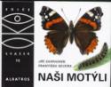 Kniha: Naši motýli - edice oko - Jiří Zahradník, František Severa