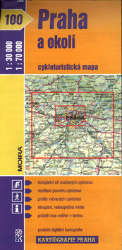 Kniha: Praha a okolí 1:30 000 / 1:70 000 - 100