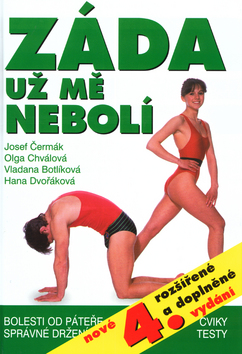 Kniha: Záda už mě nebolí - Nové 4. rozšířené a doplněné vydání - Josef Čermák, neuvedené