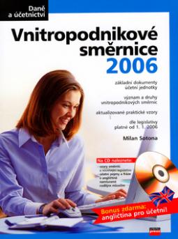 Kniha: Vnitropodnikové směrnice 2006 - Milan Sotona