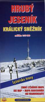 Kniha: Hrubý Jeseník - Kralický Sněžník - 1 : 75 000 Zimní lyžařská mapa - Aleš Matějíček