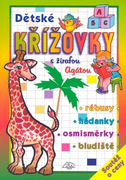 Kniha: Dětské křížovky s žirafou Agátou