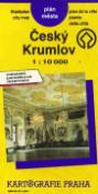 Knižná mapa: Český Krumlov plán města - 1:10 000   Památka UNESCO - František Němec, Karel Kibic