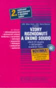 Kniha: Vzory rozhodnutí a úkonů soudu + CD - všech tří stupňů v občanském soudním řízení - Milan Holub