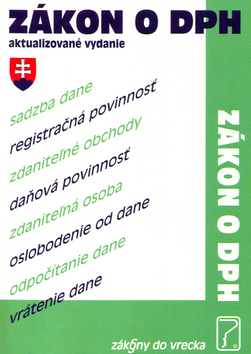 Kniha: Zákon o DPH - autor neuvedený
