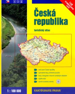 Kniha: Česká republika turistický atlas 1:100 000 - 148 vyjímatelných listů - neuvedené, Petr Karas, Radek Hlaváček