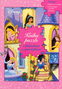 Kniha: Kniha puzzle - S hádankami a samolepkami - Walt Disney