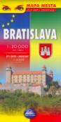 Kniha: Bratislava - mapa mesta - autor neuvedený