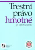 Kniha: Trestní právo hmotné - Jan Chmelík