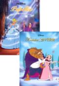 Kniha: Balíček 2ks Kráska a zvíře + Popelka - Walt Disney