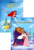 Kniha: Balíček 2ks Kráska a zvíře + Ariela - Walt Disney