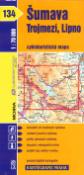 Kniha: Šumava, Trojmezí, Lipno 1:70 000 - Cykloturistická mapa číslo 134