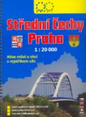 Kniha: Střední Čechy a Praha - Atlas obcí a měst 1:20 000