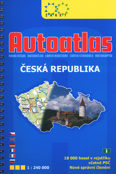 Kniha: Autoatlas ČR 1:240 000