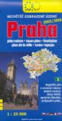 Kniha: Praha největší zobrazená území - 1: 25 000