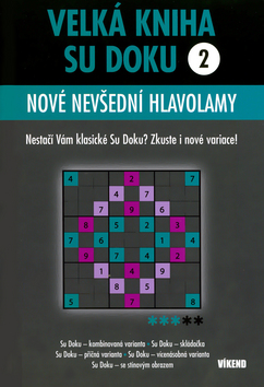 Kniha: Velká kniha Su doku 2 - nové nevšední hlavolamy - Jiří Černý, neuvedené