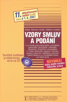 Kniha: Vzory smluv a podání + CD - Milan Holub